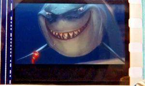 A Piece of Disney Movies Finding Nemo Rare Marlin and Bruce Shark Scene LE 2000 - Picture 1 of 6