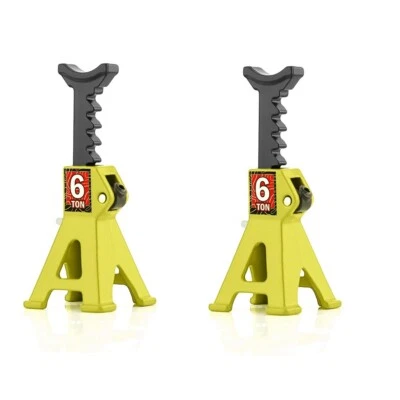 Adjustable Mini 6T Jack Stands for 1/18 1/24 RC Crawler SCX24 AX24 TRX4M FCX24 - Image 1 of 4