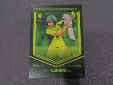 2018/19 TAP N PLAY BBL PARALLEL CARD NO.015 MEG LANNING