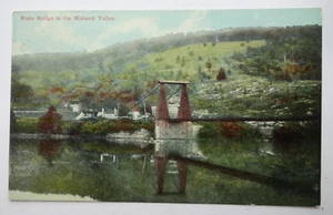 Finks Bridge im Mohawk Valley, Little Falls NY Postkarte p/u 1910 - Bild 1 von 2