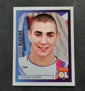 Karim Benzema novato a radiocontrol Lyon Champions League 2007/08 07-08 Panini #228 EXCELENTE - Imagen 1 de 5