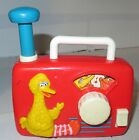 Vintage iLLco Sesame Street Big Bird Wind Up Musical Toy Radio 1990 Non-Working