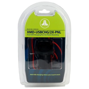 JL Audio XMD-USBCHG/2X-PNL Dual USB Charging Port for Panel-Mounting NEW - Picture 1 of 1