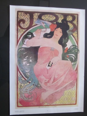 AFFICHE MUCHA 60 X 42 CM JOB - Photo 1/3