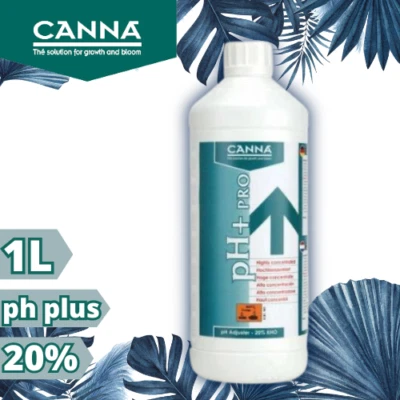Canna pH plus PRO 20% 1L Growbox ph UP Adjuster ph-Regulierer Wachstum Blüte
