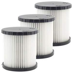 3er Pack Kartuschen HEPA-Filter DCV5801H für DeWalt DCV580 & DCV581H Nass Trockensauger - Bild 1 von 6