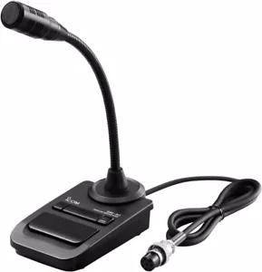 Icom Desktop Stand Condenser Microphone SM-30 Black genuine 30 dB - Picture 1 of 1