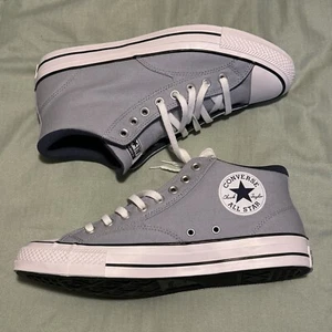 Converse Men's Size 12 CTAS Malden Street Mid Canvas A04470F Heirloom Silver New - Picture 1 of 5