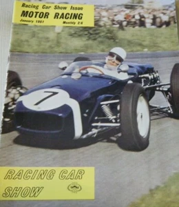 1960 VEREINIGTE STAATEN GRAND PRIX GP STIRLING MOOS RIVERSIDE LOTUS 18 JIM HALL BRM - Bild 1 von 1