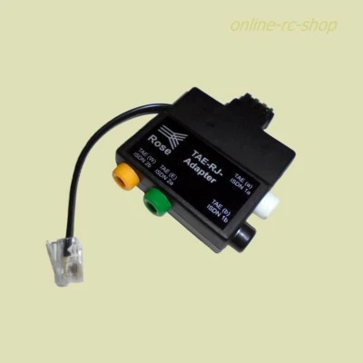 Rose TAE - RJ - Adapter PTS93i PTS 93 93-09 Zubehör RJ11 analog ISDN 1019023 - Bild 1 von 2