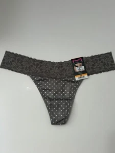 Bragas de bikini Maidenform tiro bajo No Show Dream Thong 5 pequeñas nuevas con etiquetas plateadas - Imagen 1 de 8