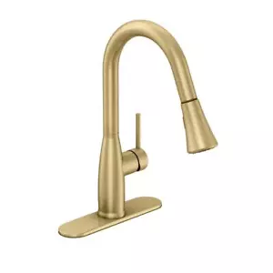 Private Brand Unbranded Garrick Single-Handle Pull-Down Sprayer Kitchen Faucet - Picture 1 of 11