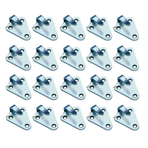 20x Dreiloch Planenhaken Abspannhaken Anhänger Planen Netz Metall-Haken 04300501 - Bild 1 von 1