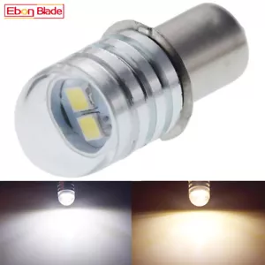 LED UPGRADE P13.5S 2835 2SMD BULB GLOBE for TORCH FLASHLIGHT 6V 18V Non Polarity - Picture 1 of 11