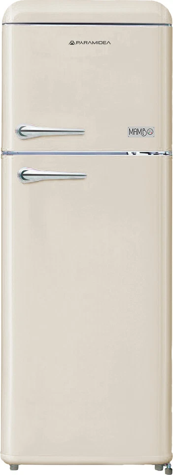 PYRAMIDEA Frigorifero Doppia Porta 240 Litri Classe E Statico Crema MAMBO249C