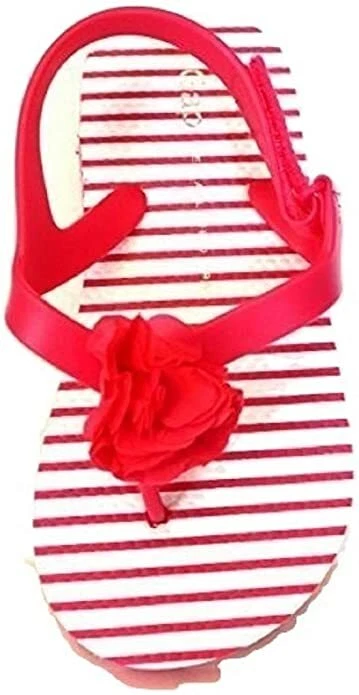 baby Gap NWT Preschool Girl Size 11 Pink Rubber Flip Flop with Back Strap - Image 1 of 1