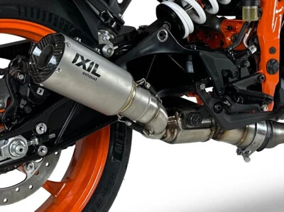 IXIL RC STAINLESS STEEL MUFFLER Euro5+ KTM DUKE 125 / 390 2024/2025 - CM3260RC - Image 1 of 4