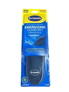 Dr. Scholl's Energizing Comfort Massaging Gel Insoles Women's Size 6-10 1 Pair - Picture 1 of 2