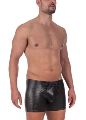 Pantalón Boxer Manstore Popper M2317 Talla S Cuero Imitación Nuevo: Negro Foto 1 de 4