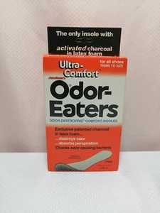 Ultra-Comfort Johnson's Odor-Eaters - Odor-Destroying Comfort Insoles - VINTAGE! - Picture 1 of 5