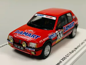 Spark Peugeot 205 GTI n°132 Monte Carlo 1986 F. Delecour 1/43 S9456 0222 - Foto 1 di 4