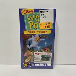 Disney Winnie The Pooh - Pooh Wishes VHS 1997 Friendship New Sealed - Picture 1 of 13