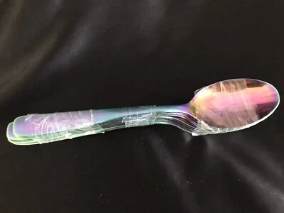 JUEGO DE CUBIERTOS ESPEJO ARCO IRIS CAMBRIDGE SILVERSMITHS BYRAM, 4 CUCHARAS/5 TENEDORES Foto 1 de 4