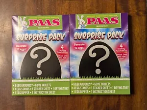 PAAS Confezione Sorpresa Uovo di Pasqua - 2 Kit Decorazione Uova Paas 2020 PA20-1113 - Foto 1 di 6