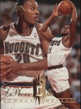 1994-95 Flair Denver Nuggets Basketball Card #39 LaPhonso Ellis