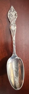 Walllace Stering Silver "Stati Uniti d'America" 6 7/8" cucchiaio souvenir - Foto 1 di 6