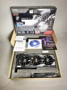 Sapphire Nitro Radeon R9 Fury 4GB OC GPU Graphics Card - PARTS ONLY! - NO POWER - Picture 1 of 15