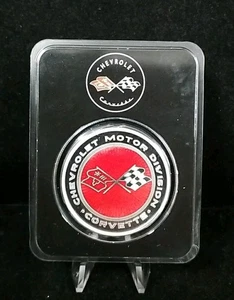 Colorize Chevrolet Motor Division Corvette Münze 1 Feinunze 0,999 Feinsilber #5448 - Bild 1 von 2