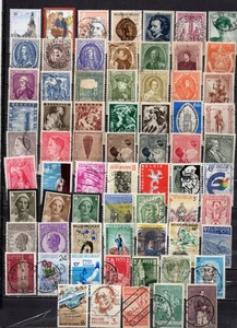 BELGIUM. COLLECTION BUILDER OF 236 ALL DIFFERENT STAMPS. MOSTLY COMMEMORATIVES - Picture 1 of 4