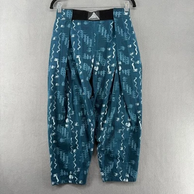 Vintage 80s 90s Tracks Internationale Sportswear Baggy Pants Mens S Cotton Blue - Image 1 of 4
