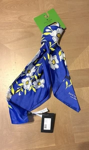Kate Spade New York Women’s Sunshine Floral Silk Square Scarf NWT $98 - Picture 1 of 4