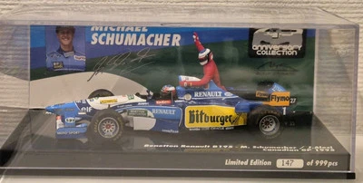 Michael Schumacher, Benetton Ford B195 F1 Kanada GP 1995, Alesi Taxi,Minichamps  - Bild 1 von 2