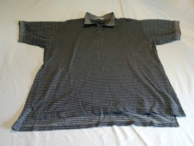Polo Stanley Blacker Azul Blanco Diamantes Para Hombre Talla XL Foto 1 de 4