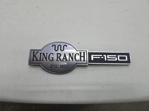 ✅ Emblema trasero puerta trasera Ford F-150 King Ranch 2004 2005 2006-2008 5L34-18402A16 - Imagen 1 de 5