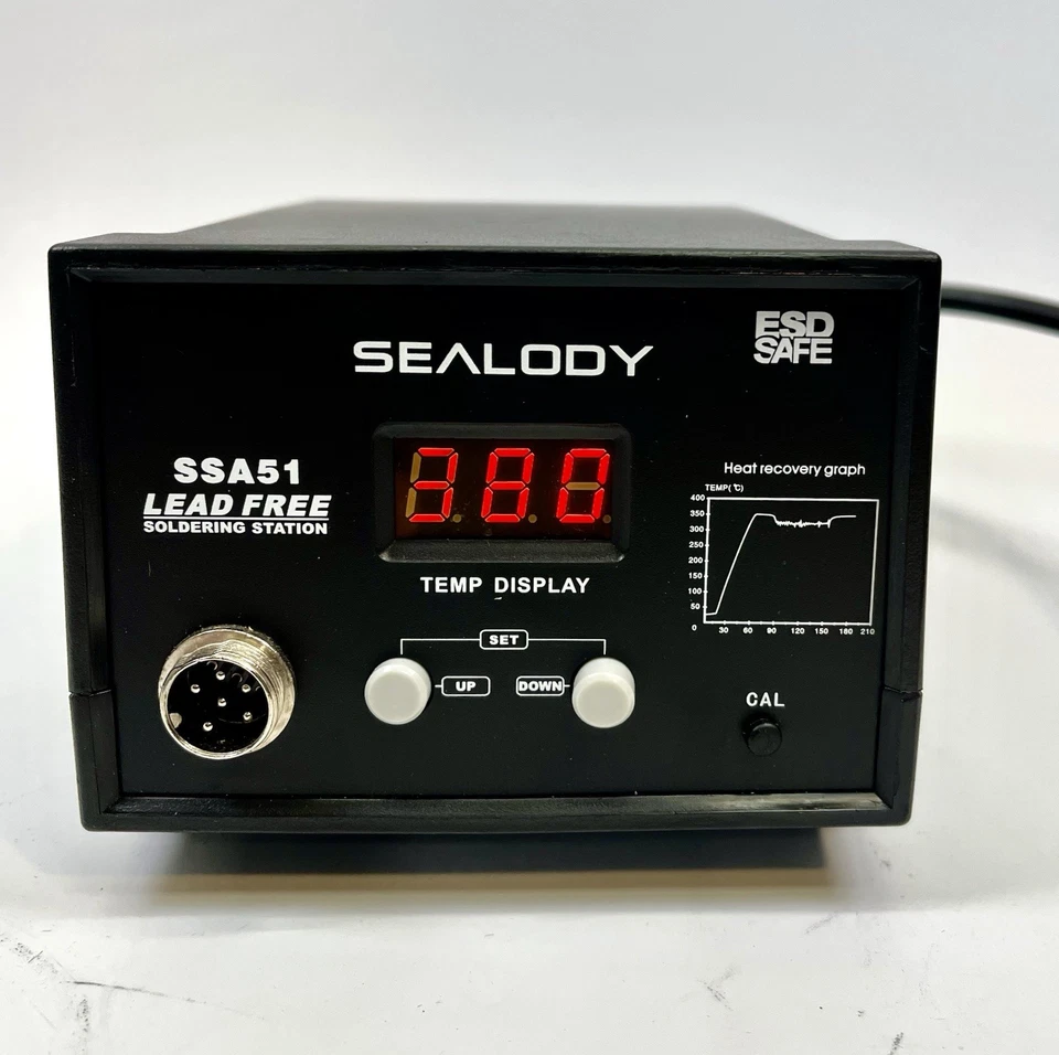 Sealody SSA51 ESD Safe Temperature-Controlled Lead-Free Solder Station No Iron - Image 1 of 4