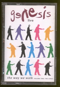 Genesis Live / the Way We Walk (Volume Two: the Longs) cassette Europe Virgin - Picture 1 of 2