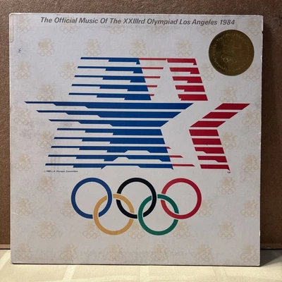 Official Music Of The 1984 Los Angeles Olympics - Vinyl  LP - Foreigner Loverboy - Image 1 of 4