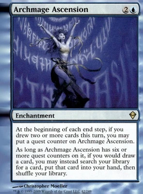 Zendikar #42 Archmage Ascension - Image 1 of 2