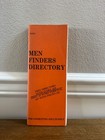 VINTAGE 1979 MEN FINDERS DIRECTORY GAY INTEREST HOLLYWOOD ADVERTISER EPHEMERA CA