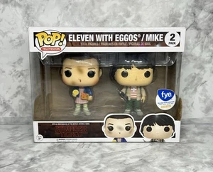 Funko POP! TV Stranger Things 2-Pack Eleven & Mike FYE Exclusive (Damaged Box) - Picture 1 of 6