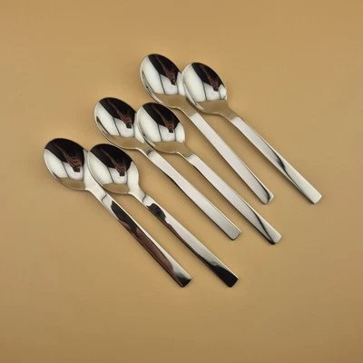 6 Teelöffel Takt Auerhahn Besteck Tol (Takt, Sono, Pinto) Poliert - Bild 1 von 3