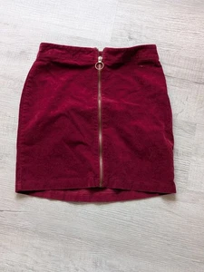 Forever 21 Minirock Burgunderrot Small - Bild 1 von 4