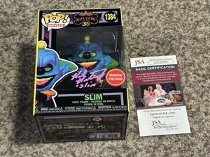 Funko: Slim #1384 ~ Killer Klowns Blacklight ~ Mike Martinez Signed & "Slim" JSA - Bild 1 von 7