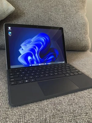 Microsoft Surface Go 3 Silver i3-10100Y 4GB 64GB + Surface Dock Very Good  - Image 1 of 4