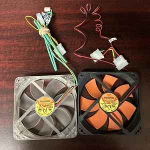 Thermaltake TT-1225 Brushless Computer Gaming Fans (2) - Foto 1 di 3