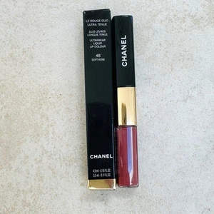 Chanel Le Rouge Duo Ultra Tenue Ultrawear Liquid Lip Color 48 Soft Rose New - Picture 1 of 4